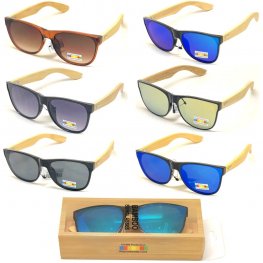 Fashion Bamboo Polycarbonate Sunglasses BA103 Fashion Bamboo Polycarbonate Sunglasses BA103