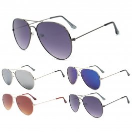 Flat Lens Aviator Metal Sunglasses AV013 Flat Lens Aviator Metal Sunglasses AV013