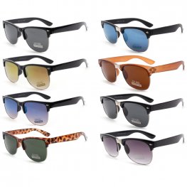 Classic Designer Fashion Metal Sunglasses 2 Styles Mixed FM2133/6 Classic Designer Fashion Metal Sunglasses 2 Styles Mixed FM2133/6