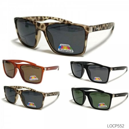 Locs Polarized Sunglasses 2 Style Asst LOCP552/553