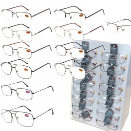 Buy 72 Pairs Cooleyes Unisex Metal Frame Reading Glasses Mixed strength Package Deal, with Free Display Counter Stand CS16 Buy 72 Pairs Cooleyes Unisex Metal Frame Reading Glasses Mixed strength Package Deal, with Free Display Counter Stand CS16