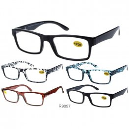 Plastic Unisex Reading Glasses R9097 Plastic Unisex Reading Glasses R9097