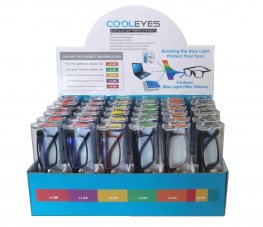 Blue Light Filter Reading Glasses Reading Glasses with Case in Display Box Package R9188/89-CD36 Blue Light Filter Reading Glasses Reading Glasses with Case in Display Box Package R9188/89-CD36