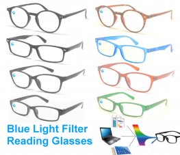 Blue Light Filter Reading Glasses 4 Style Asstd R9191/92/93/94 Blue Light Filter Reading Glasses 4 Style Asstd R9191/92/93/94