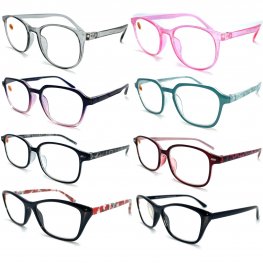Fashion Unisex Plastic Reading Glasses 4 Style Asstd R9250-53 Fashion Unisex Plastic Reading Glasses 4 Style Asstd R9250-53